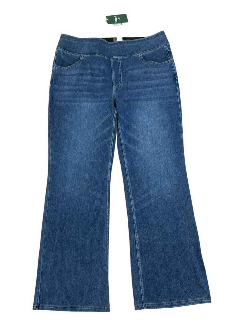 NWT Halara Flex High Waisted Bootcut Jeans | Blue Denim | XL Petite